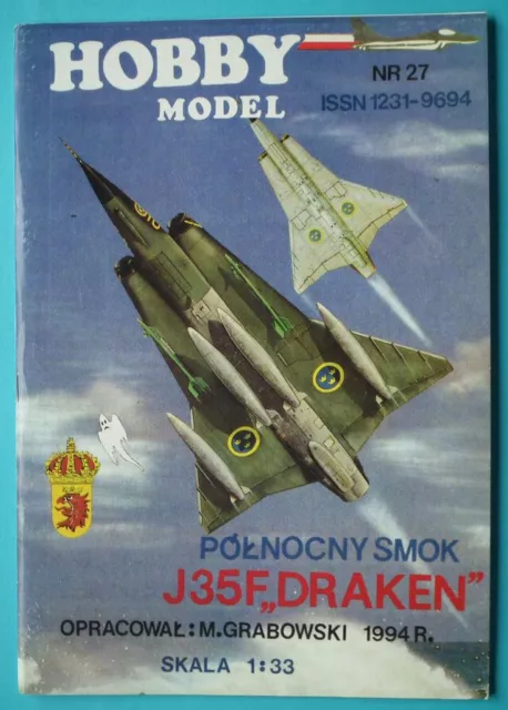 Hobby Model 27 - Schwedischer Abfangjäger SAAB J 35 Draken