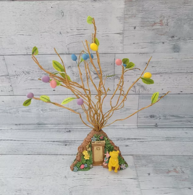 Disney Winnie The Pooh Classic Pooh & Piglet Spring Easter Tree With Eggs