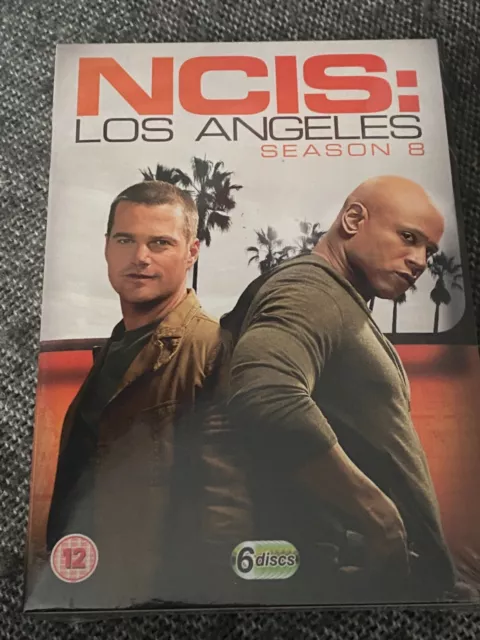 NCIS Los Angeles: Season 8 DVD UK R2 Brian Avers Barrett Foa BRAND NEW & SEALED