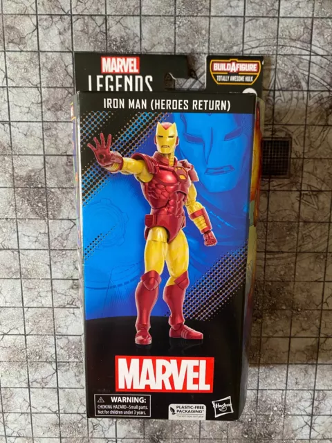 2023 Marvel Legends 6 Inch Scale Action Figure Iron Man Heroes Return
