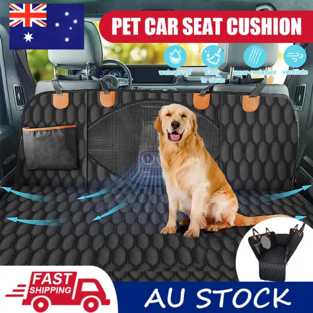 Premium Pet Car Cat Dog Back Seat Cover Hammock NonSlip Protector Mat Waterproof