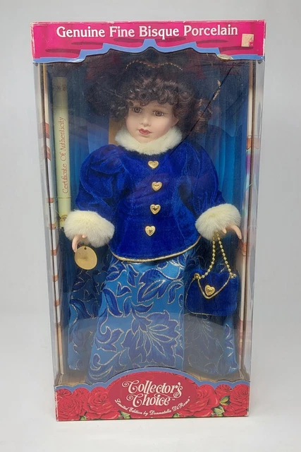 Vintage Dan-Dee Collector's Choice Limited Edition Bisque Porcelain Doll NIB