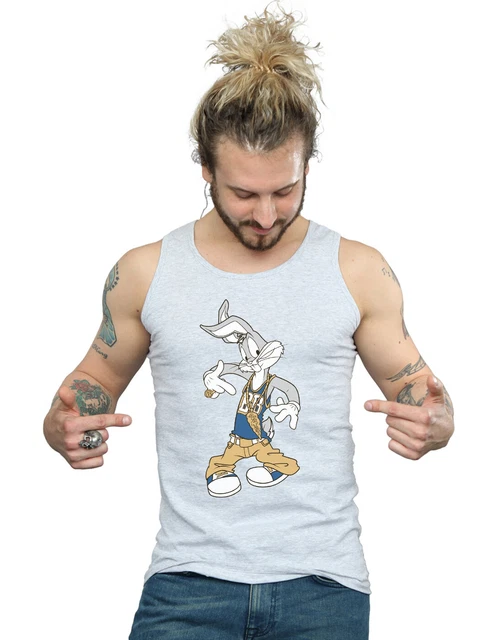 LOONEY TUNES HOMME Bugs Bunny Rapper Tank Top EUR 28,79 - PicClick FR