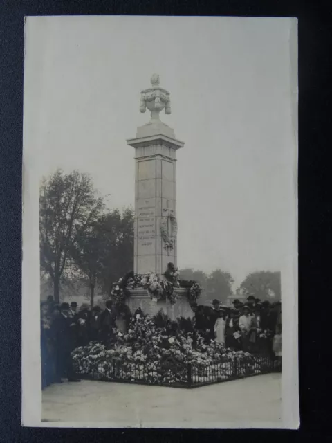 Suffolk NEWMARKET 1914 - 1919 War Memorial - Old RP Postcard