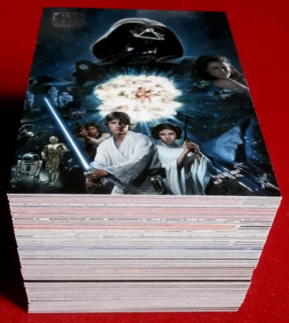STAR WARS GALAXY SERIES 5 - COMPLETE BASE SET - 120 cards - Topps - 2010