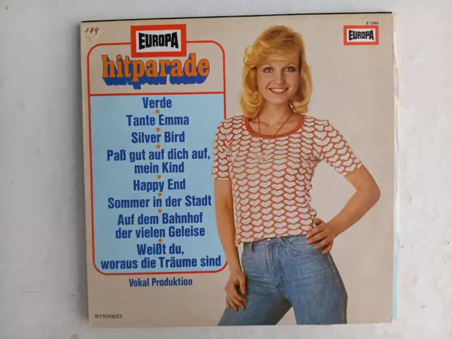 Schallplatte Vinyl LP, EUROPA Hitparade