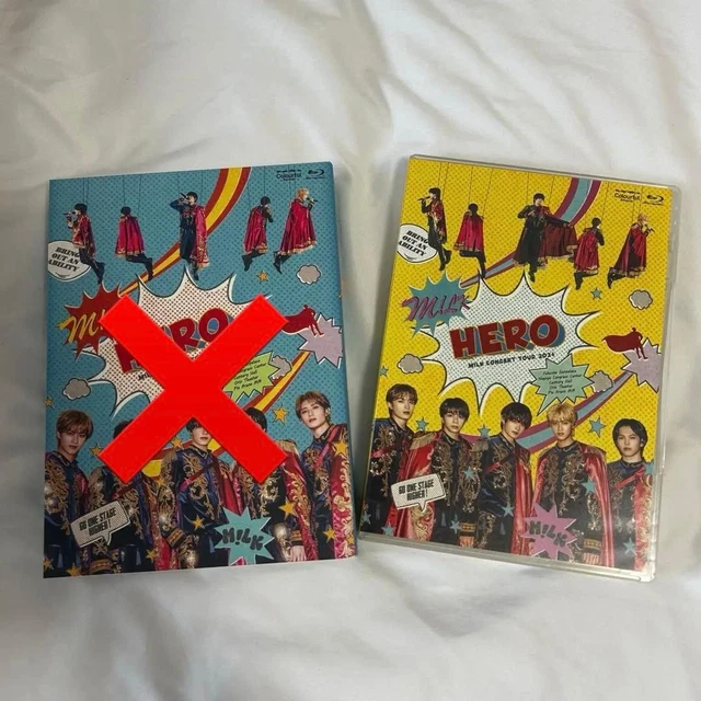 MILK CONCERT TOUR 2024 HERO Regular Edition 2 DVD Japan EUR 78,28