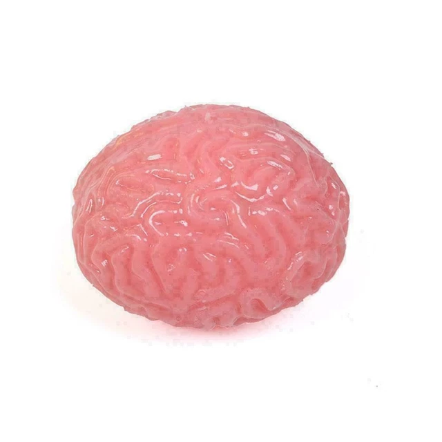 Novelty Squeeze Brain Toys Squeezable Funny Toy Relieve Ball Stress N Hot X7L8