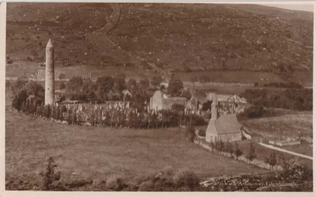 irish glendalough wicklow mason of dublin photographer antique postcard ireland