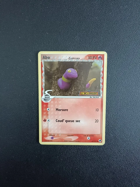 Carte Pokémon COMMUNE Abo 47/101 Reverse EX Ile des Dragons Bloc EX FR