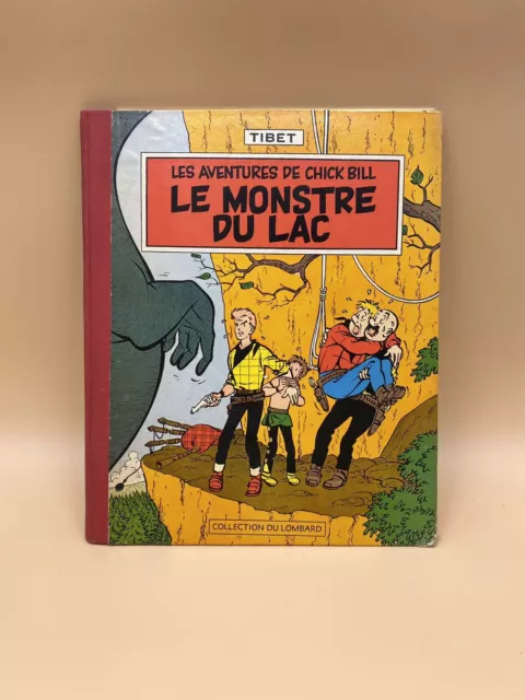 BD Les aventures de chick bill Le monstre du lac Tibet 1958