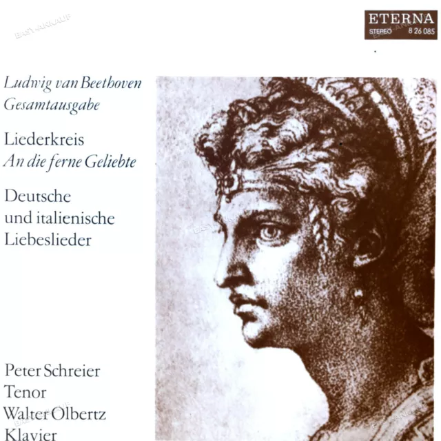 Beethoven, Schreier, Olbertz - Liederkreis An Die Ferne Geliebte LP 1971 .