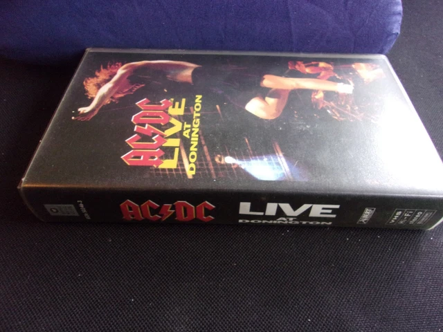 AC/DC LIVE AT Donington 1991 Vhs - Plays Great - Young Young Johnson £2 ...