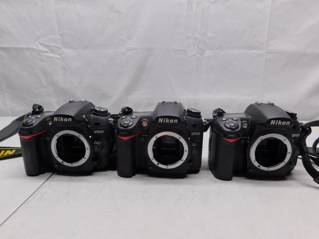 3 Nikon D7000 16.2 MP Digital SLR Camera - Black   #102 (CBRX2-22)