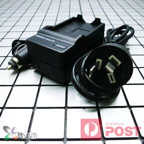 Wall Car Battery Charger for Canon NB-6L NB6L PowerShot D10 D20 D30 S120 S200