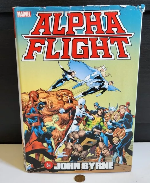 Alpha Flight by John Byrne Omnibus (Marvel, 2017) Hardcover Book Rare Comic