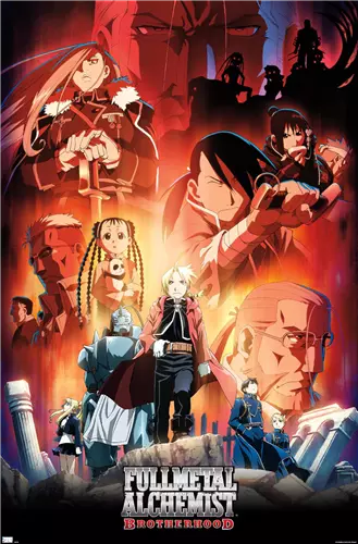 FULLMETAL ALCHEMIST: BROTHERHOOD - KEY ART POSTER - 22x34 - 23218