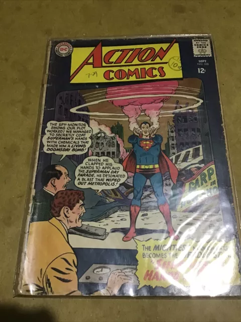 18no DC Superman& Action Comics In Vg/Vg- Condition Details Below 2