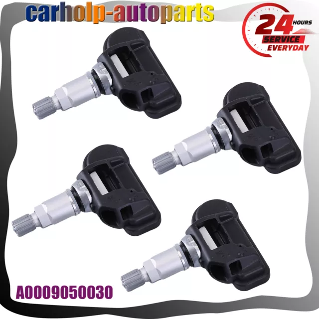 4X RDKS Reifendrucksensoren Sensor FÜR Mercedes Benz W176 W204 W205 A0009050030