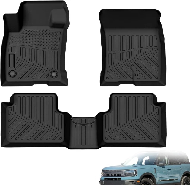 FIT 2022 2023 2024 Ford Maverick All Weather Floor Mats Full Liners 3D