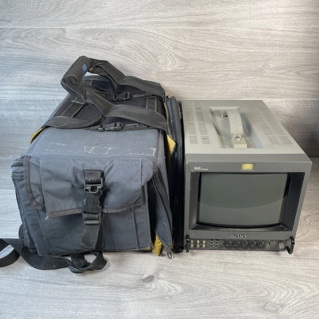 SONY HR TRINITRON PVM-9044QM Colour Monitor 9” Inch Gaming Tested ...