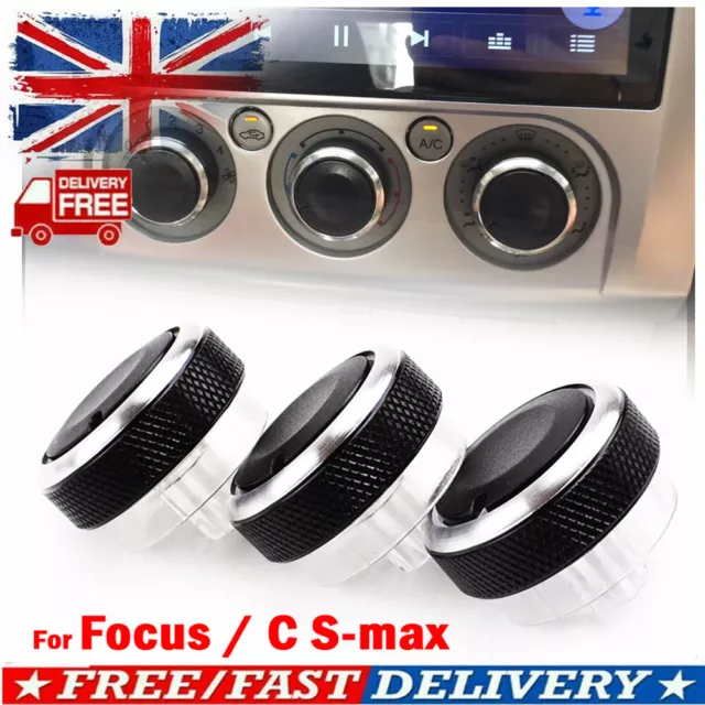 Set Air Condition Heater Control Knob Switch For Ford Focus 2 3 MK2 MK3 Mondeo