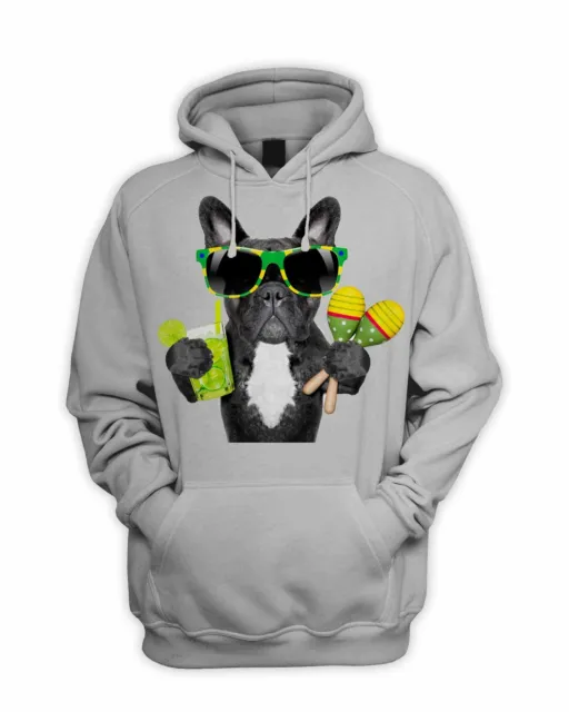 French Bulldog Brazilian Style Men's Hoodie - Hooded Sweatshirt Bull Dog