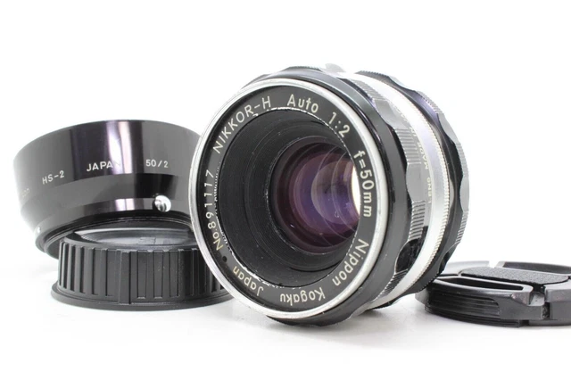 【 NEAR MINT 】 NIKON Non-Ai NIKKOR 50mm F2 MF Standard Lens F Mount From...