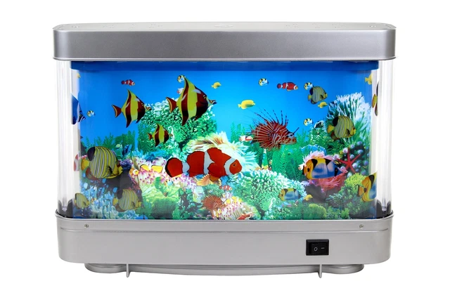 Lightahead Artificial Tropical Fish Aquarium Decorative Lamp Virtual Ocean in...