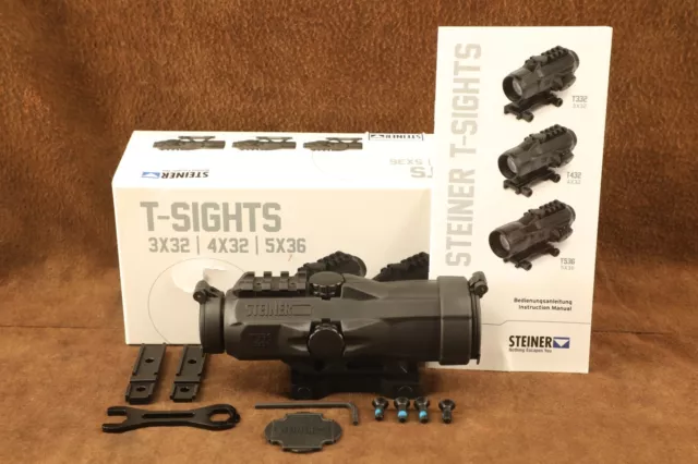 Steiner T-Sights T536 5.56 Cal. 5x36 Prism Sight Rifle Scope # 8798-556