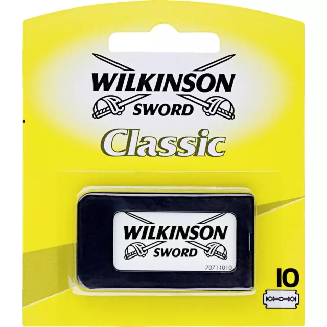 Wilkinson Sword Classique Lames de Rasoir 10 Pièce En Une Emballage