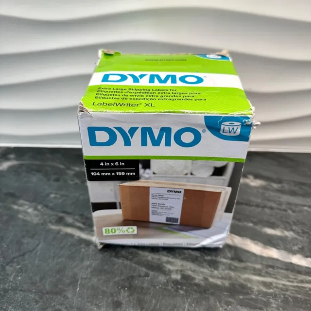 DYMO LabelWriter® Shipping Labels 4XL Model, 1951462, White, 4" x 6", Roll 220