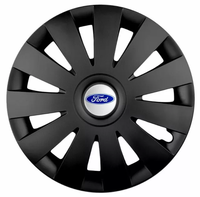 16" Wheel trims fit Transit Custom Galaxy Focus Mondeo 4 x16 inches black