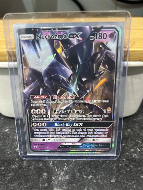 Pokemon - Necrozma GX - 63/147 - SM Burning Shadows - Half Art