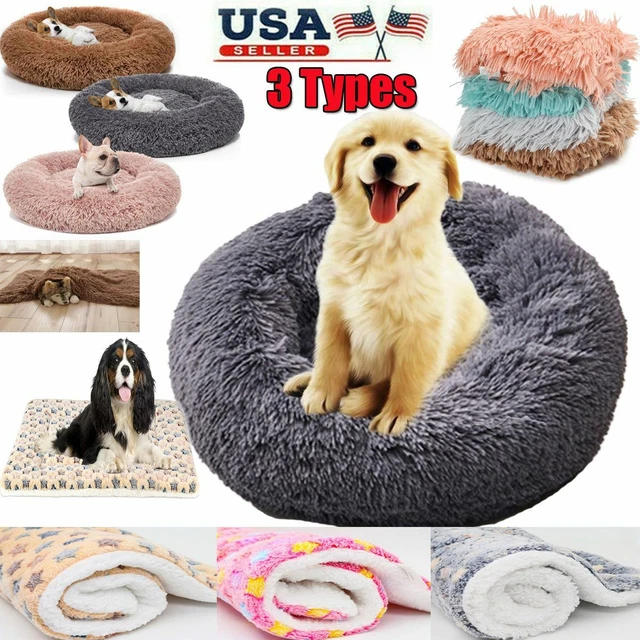 Puppy Pet Blanket Cat Dog Bed Mattress Cushion Large Winter Warm Fleece Soft Mat