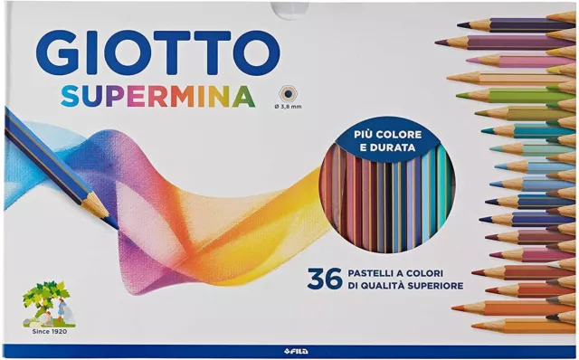 Giotto Supermina 36 pastelli a colori - Fila Group F23590000