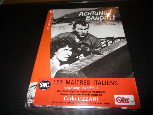DVD NEUF "ACHTUNG BANDITI" Gina LOLLOBRIGIDA / Carlo LIZZANI