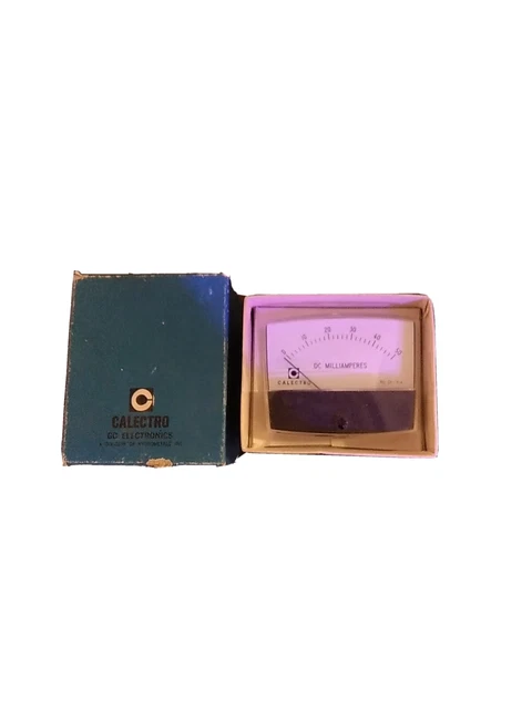 CALECTRO Precision Meter D1-914 50 milliamperes