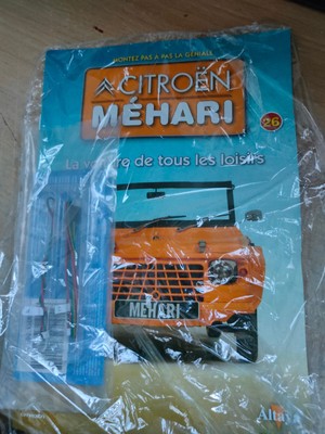 Construisez Votre Maquette Citroën Mehari - Echelle 1/8 Altaya N°26