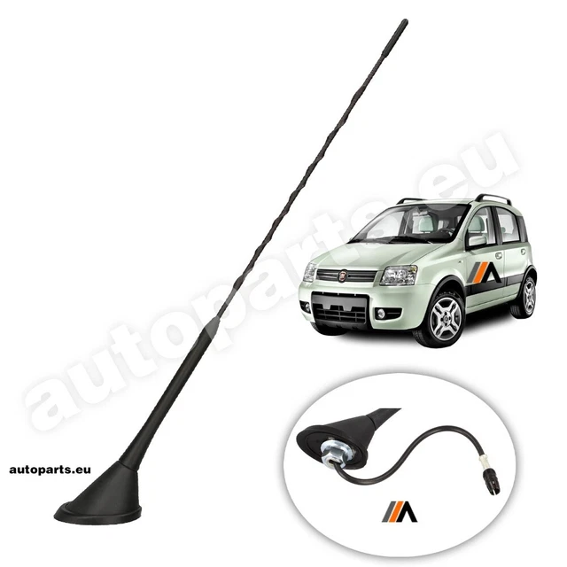 Antenne Radio 24cm Pour Fiat Panda, Punto, Stilo, Palio, Barre De Toit - Neuf