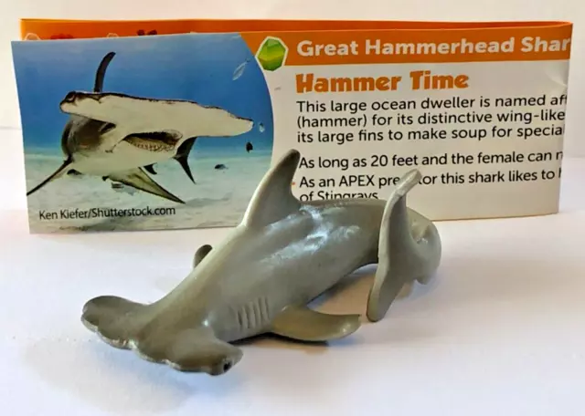 Yowie GREAT HAMMERHEAD SHARK Wild Water Series 2019 RARE
