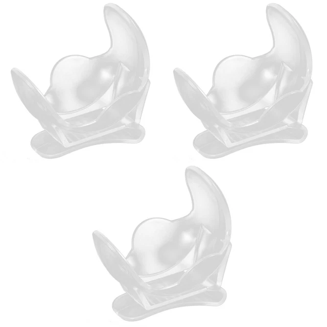 3 pcs pince de tennis de tennis professionnel clip transparent pince transparent