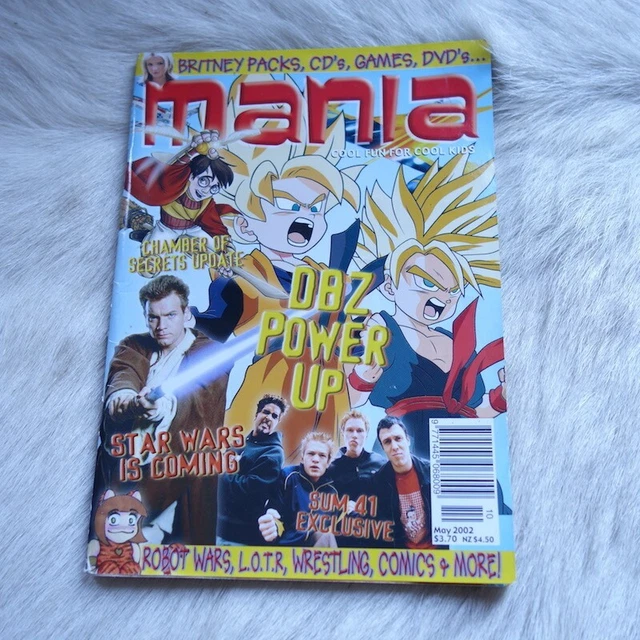 BRITNEY SPEARS MAGAZINE DRAGON BALL Z Book Tracey McBean Book MANIA