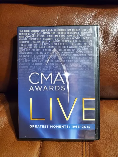 CMA Awards Live Greatest Moments: 1968-2015 DVD Time Life 10-Disc Set