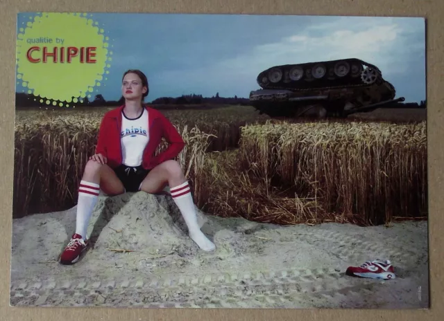 Carte postale Publicité Chipie, tank,   CPSM