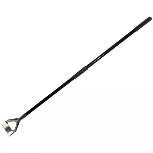 Stainless Steel Dutch Hoe Head 48" Comfort Handle Cultivator Tilling Gardening