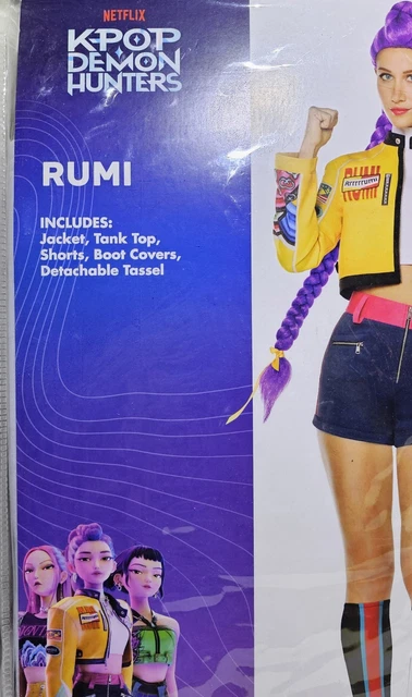 Spirit Costumes Rumi SPIRIT HALLOWEEN KPOP Demon Hunters ADULT Rumi Costume L $181.60 ...