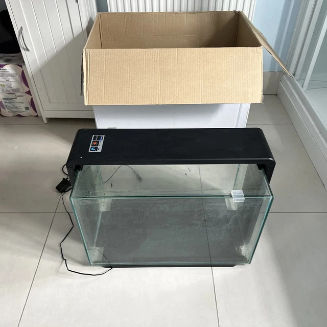 Superfish Home 65 Aquarium with LED Lighting Fish Tank -...