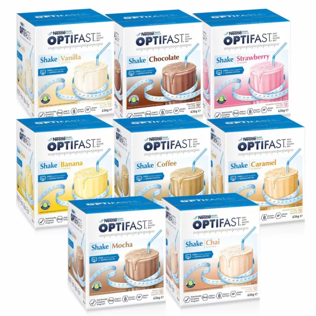 Optifast VLCD Weight Loss Diet Milk Shake or Dessert :: ALL FLAVOURS ::