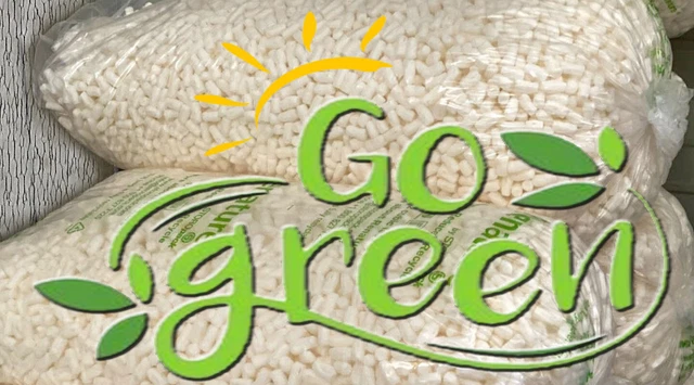 Biodegradable Packing Peanuts Shipping Loose Fill 150 Gallons 20 Cubic Feet